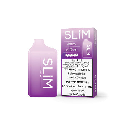 SLiM 7500 Grape Ice Disposable Vape - Online Vape Shop Canada - Quebec and BC Shipping Available