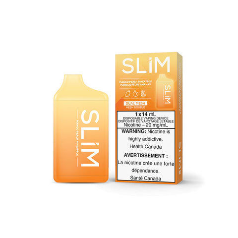 SLiM 7500 Mango Peach Pineapple Disposable Vape - Online Vape Shop Canada - Quebec and BC Shipping Available