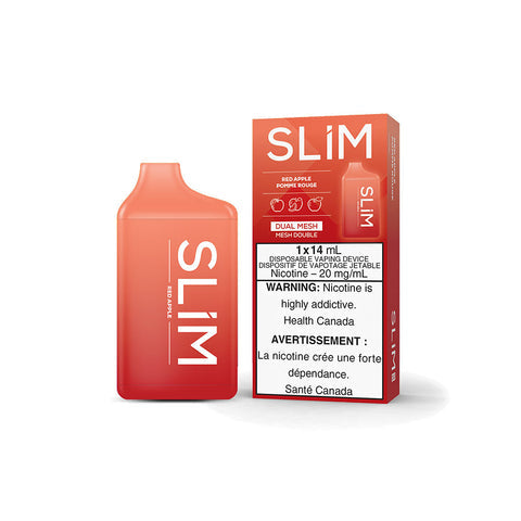 SLiM 7500 Red Apple Disposable Vape - Online Vape Shop Canada - Quebec and BC Shipping Available