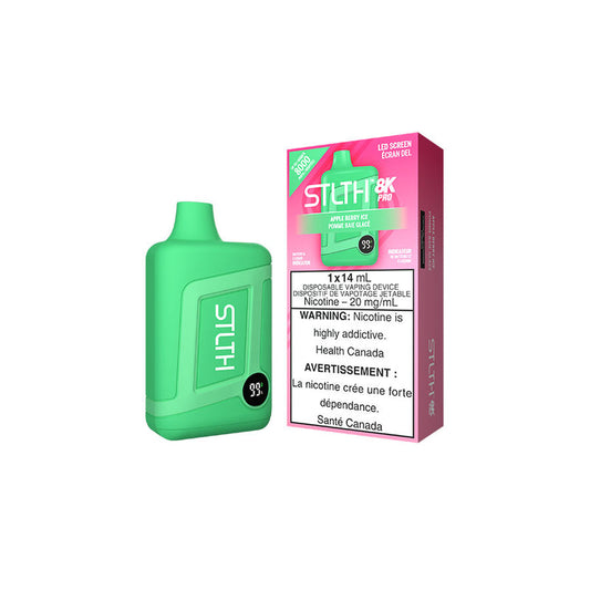 STLTH 8K Pro Apple Berry Ice Disposable Vape