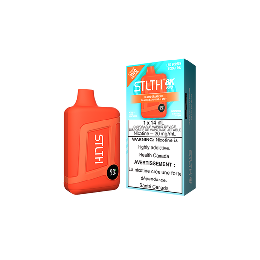 STLTH 8K Pro Blood Orange Ice Disposable Vape