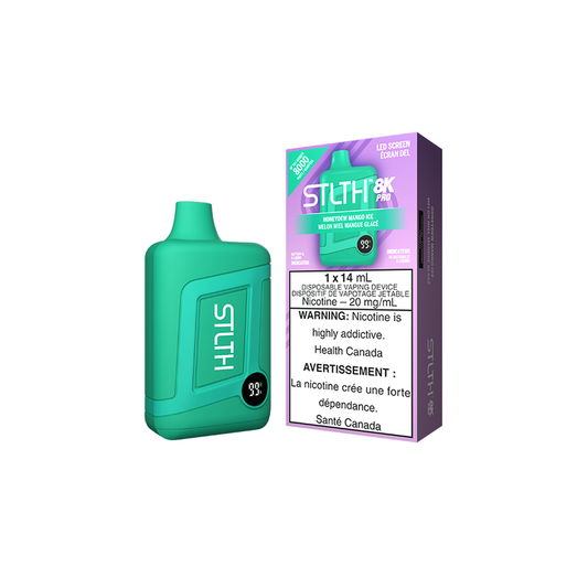 STLTH 8K Pro Honeydew Mango Ice Disposable Vape