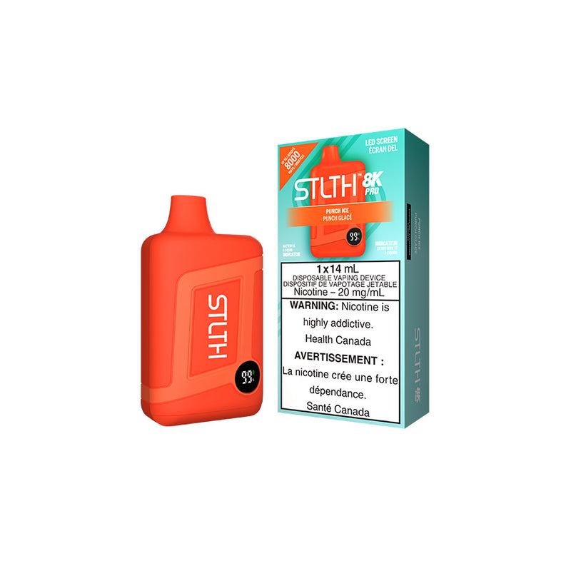 STLTH 8K Pro Punch Ice Disposable Vape