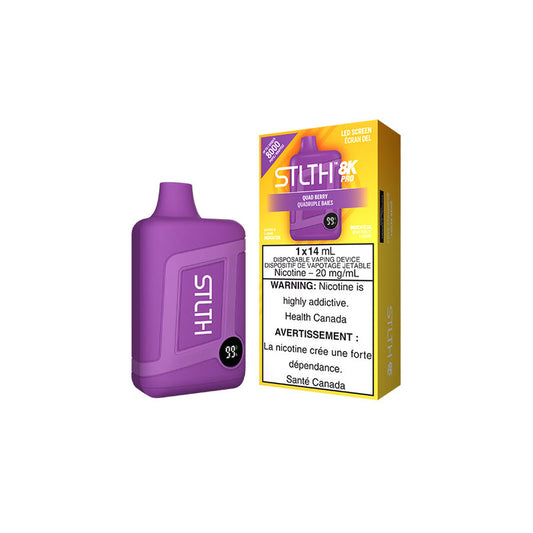 STLTH 8K Pro Quad Berry Disposable Vape