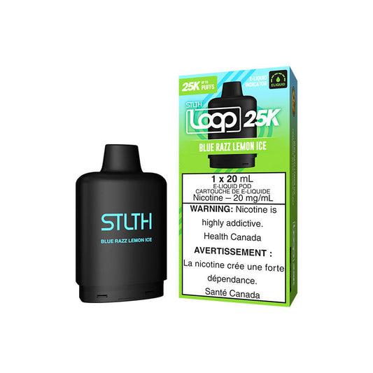 STLTH Loop 25K Pods - Blue Razz Lemon Ice