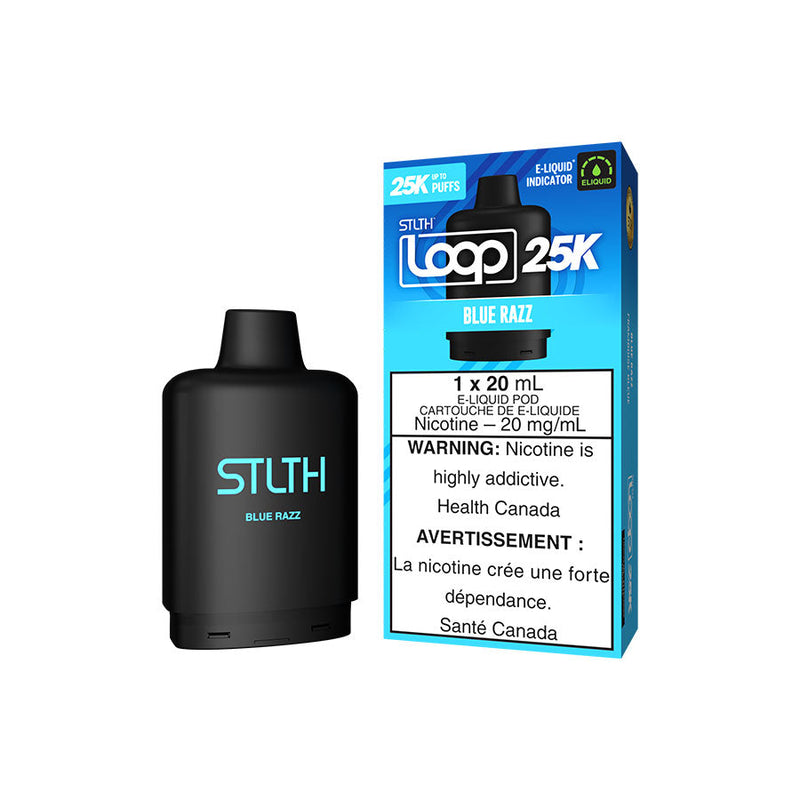 STLTH Loop 25K Pods - Blue Razz