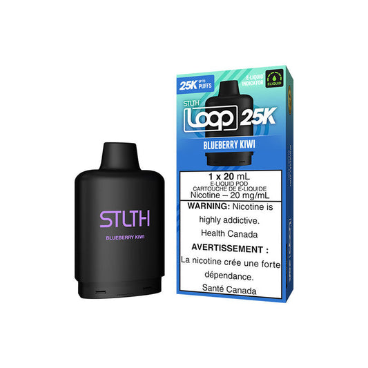 STLTH Loop 25K Pods - Blueberry Kiwi