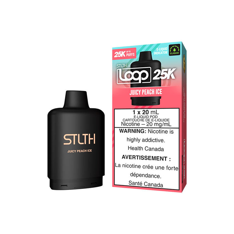 STLTH Loop 25K Pods - Juicy Peach Ice