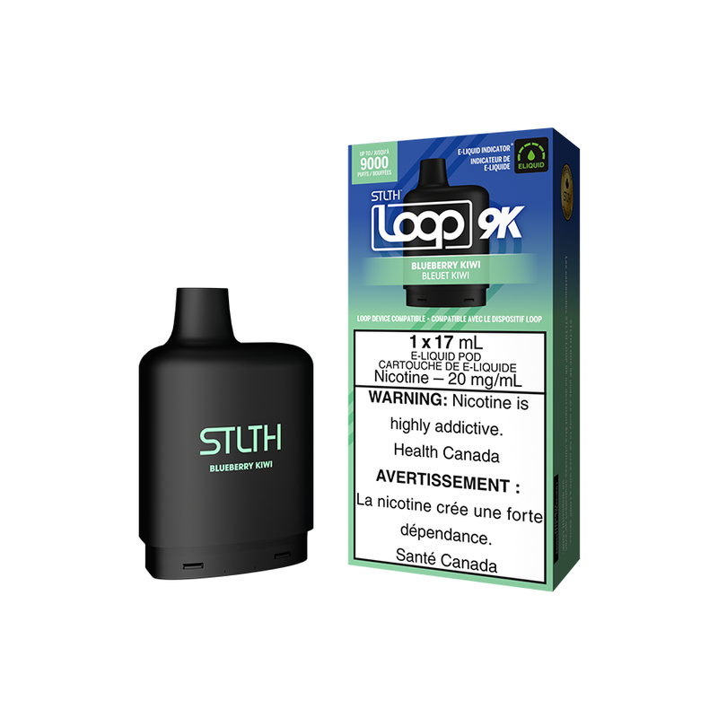 STLTH Loop 9K Pods - Blueberry Kiwi