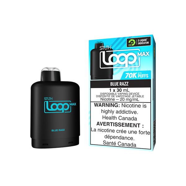 STLTH Loop Max 70K Pods - Blue Razz