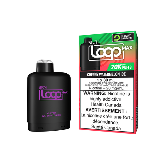 STLTH Loop Max 70K Pods - Cherry Watermelon Ice