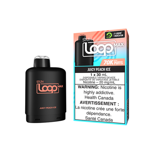 STLTH Loop Max 70K Pods - Juicy Peach Ice