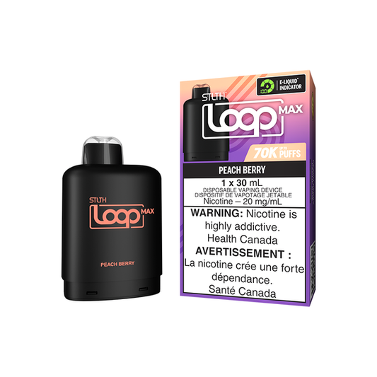 STLTH Loop Max 70K Pods -  Peach Berry