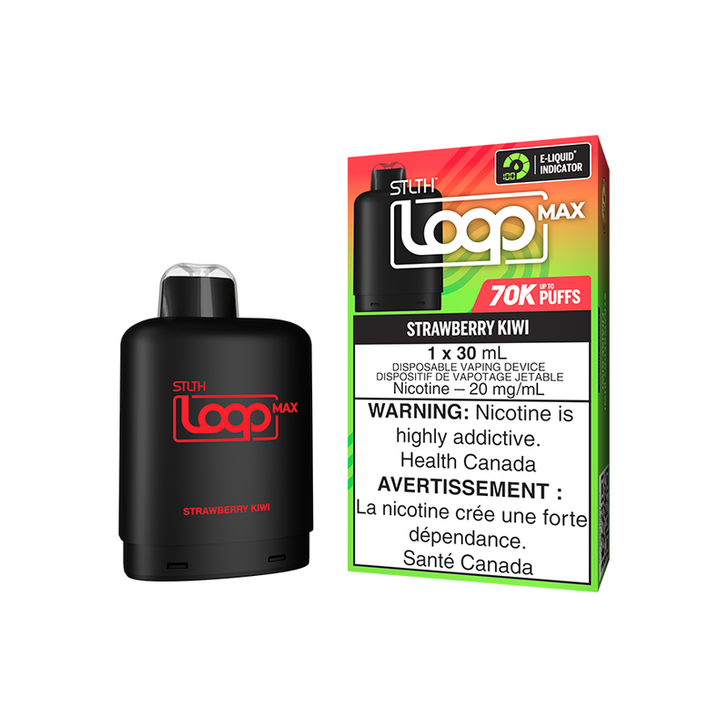 STLTH Loop Max 70K Pods - Strawberry Kiwi