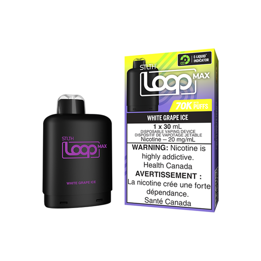 STLTH Loop Max 70K Pods - White Grape Ice