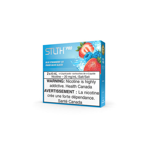 STLTH Pro Pods Blue Strawberry Ice - Online Vape Shop Canada - Quebec and BC Shipping Available