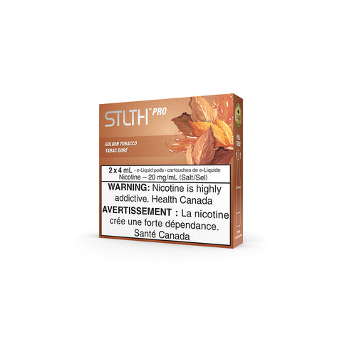 STLTH Pro Pods Golden Tobacco - Online Vape Shop Canada - Quebec and BC Shipping Available