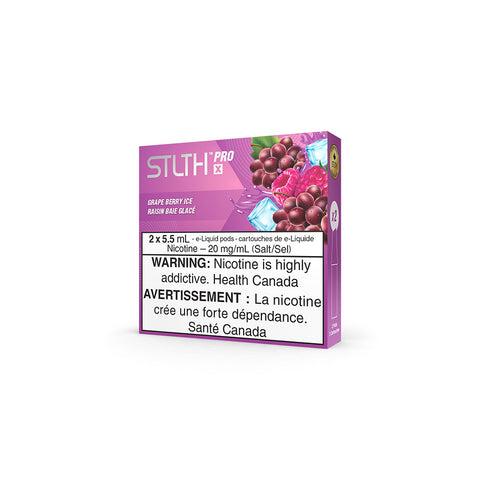 STLTH Pro X Pods Grape Berry Ice - Online Vape Shop Canada - Quebec and BC Shipping Available