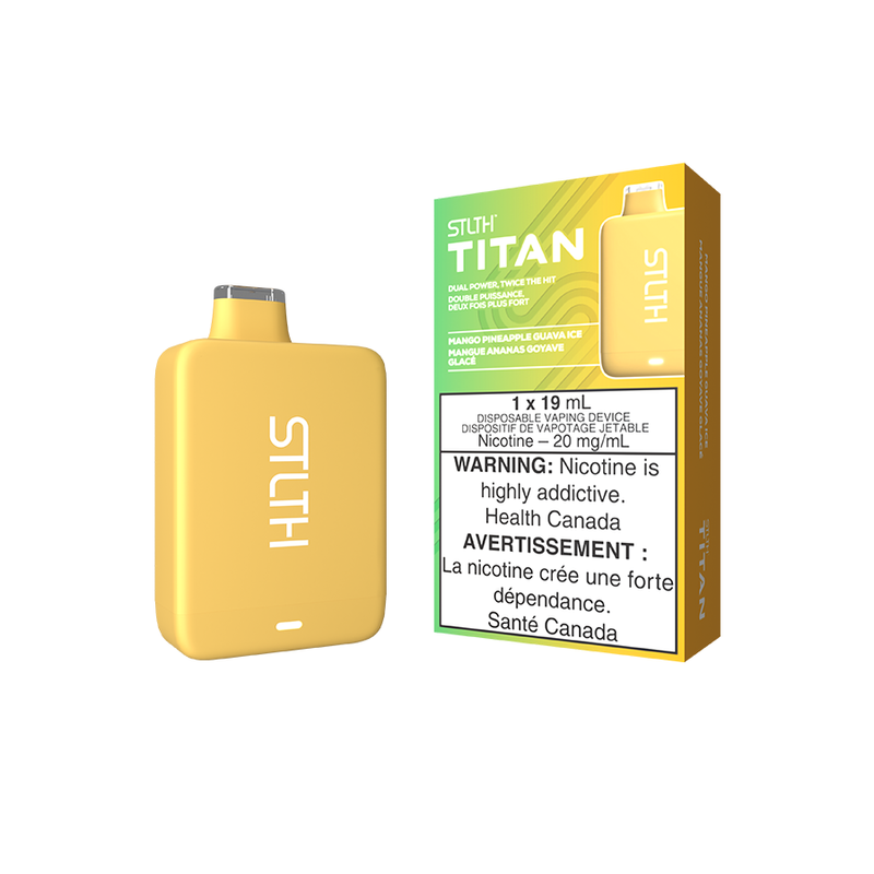 STLTH Titan 10K Mango Pineapple Guava Ice Disposable Vape