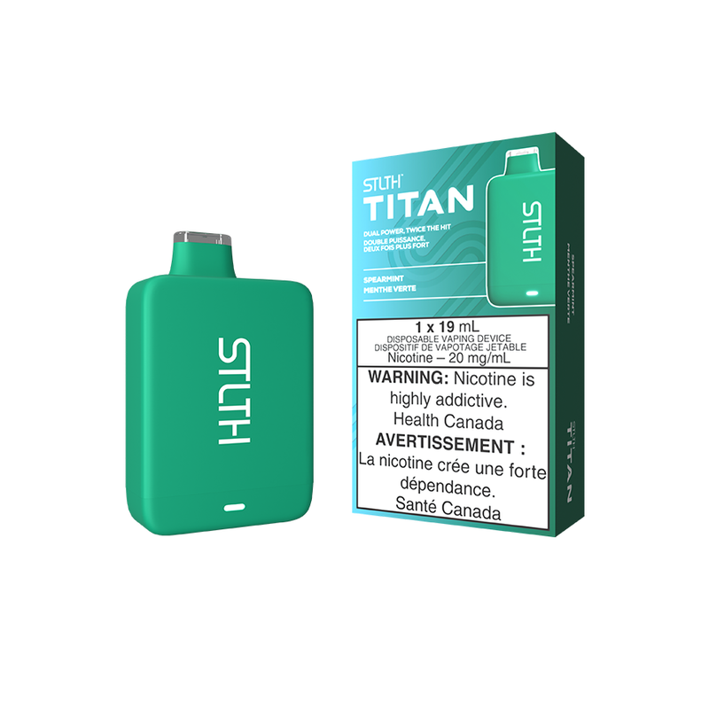 STLTH Titan 10K Spearmint Disposable Vape