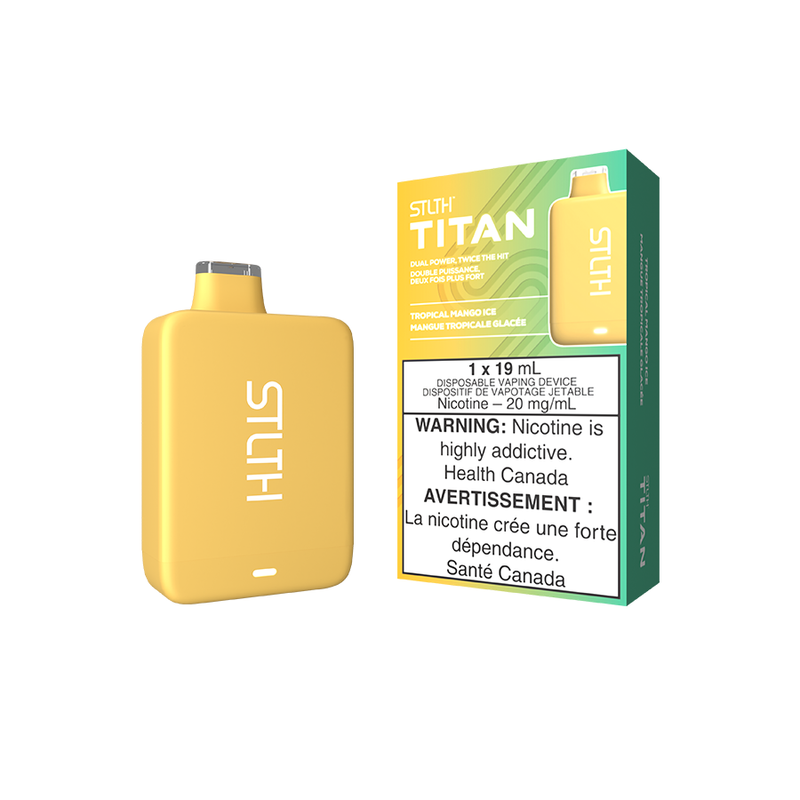 STLTH Titan 10K Tropical Mango Ice Disposable Vape