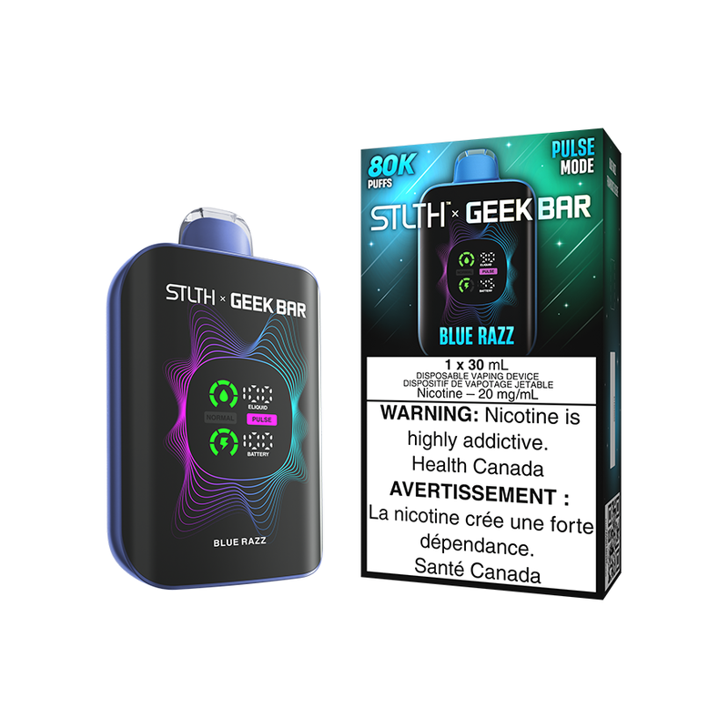 STLTH x Geek Bar 80K - Blue Razz