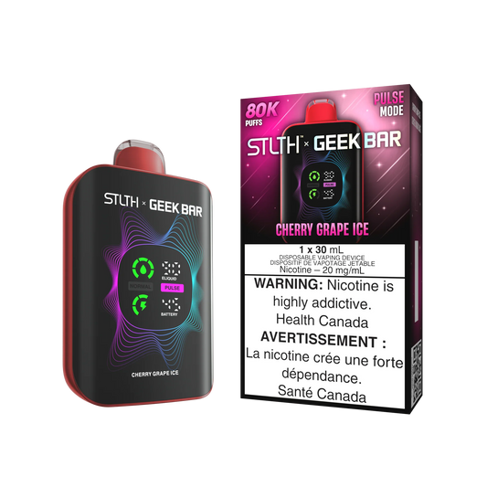 STLTH x Geek Bar 80K - Cherry Grape Ice