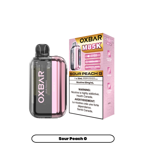 Oxbar M85K Disposable Vape - Sour Peach G