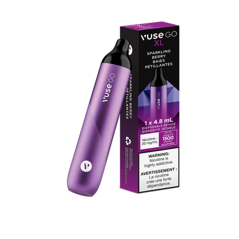 Vuse Go XL Sparkling Berry Disposable Vape - Online Vape Shop Canada - Quebec and BC Shipping Available