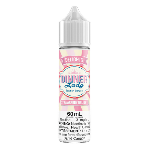 Dinner Lady Strawberry Delight - Online Vape Shop Canada - Quebec and BC Shipping Available