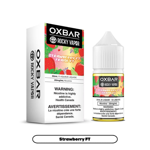 Rocky Vapor Oxbar Strawberry FT Salt Nic