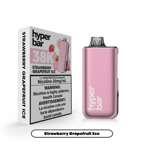 Oxbar Hyperbar BE38000 - Strawberry Grapefruit Ice