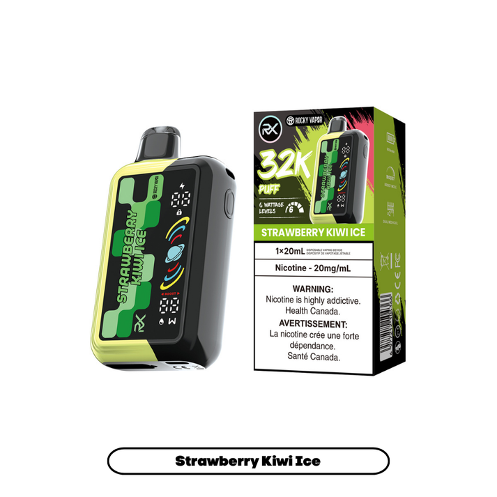 Rocky Vapor RX 32K - Strawberry Kiwi Ice
