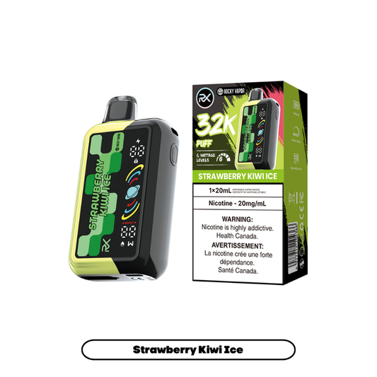 Rocky Vapor RX 32K - Strawberry Kiwi Ice