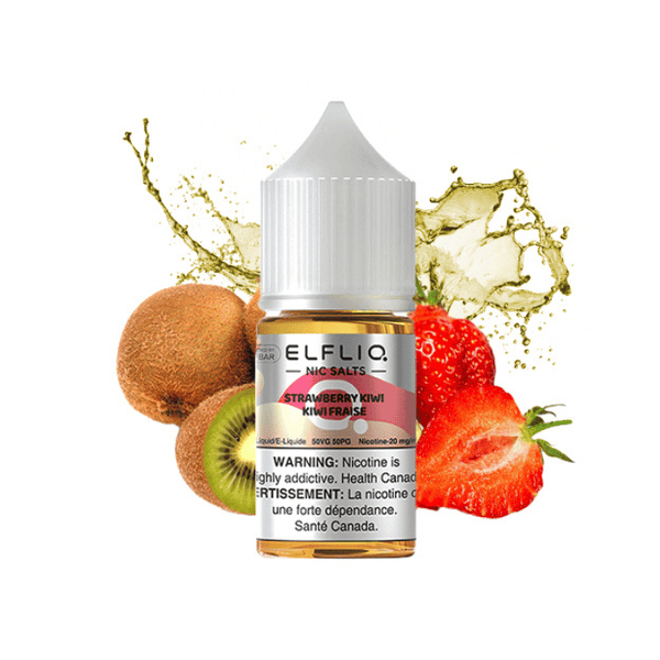 ElfLiq Strawberry Kiwi Salt Nic - Online Vape Shop Canada - Quebec and BC Shipping Available