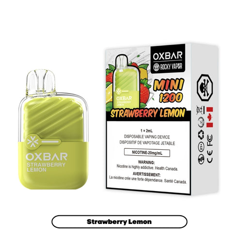 Oxbar Mini 1200 - Strawberry Lemon