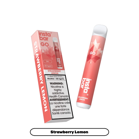 Insta Bar Go Disposable Vape - Strawberry Lemon