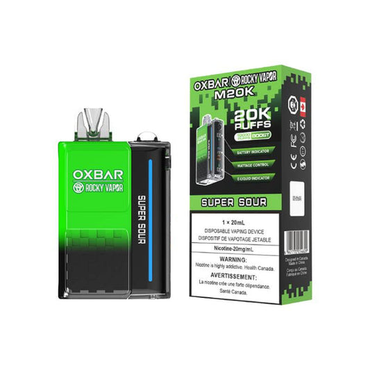 Oxbar M20K Disposable Vape - Super Sour