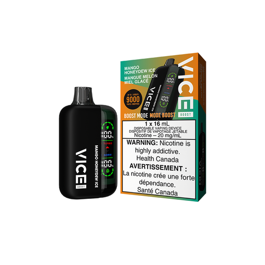 Vice Boost Mango Honeydew Ice Disposable Vape - Online Vape Shop Canada - Quebec and BC Shipping Available