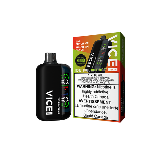 Vice Boost Tiki Punch Ice Disposable Vape - Online Vape Shop Canada - Quebec and BC Shipping Available