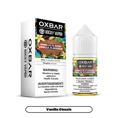 Rocky Vapor Oxbar Vanilla Classic Salt Nic