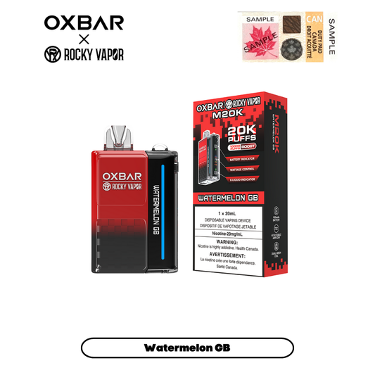 Oxbar M20K Disposable Vape - Watermelon GB