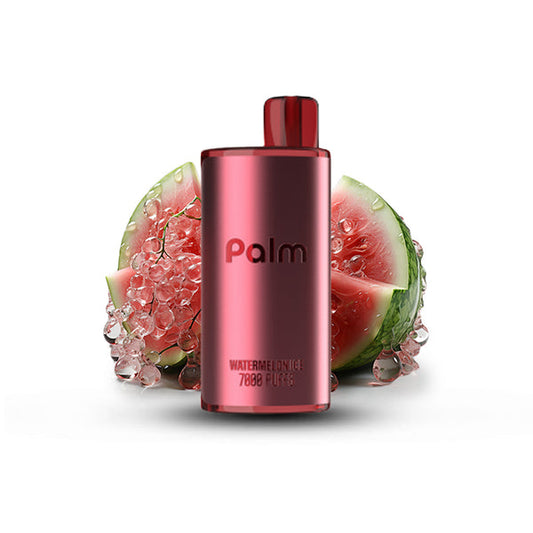 Pop Palm 7000 Watermelon Ice Disposable Vape - Online Vape Shop Canada - Quebec and BC Shipping Available