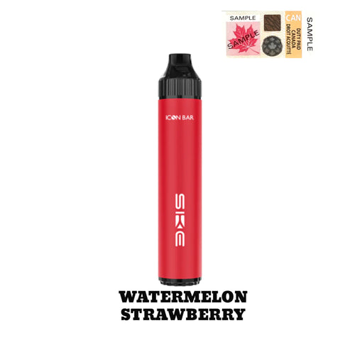 Icon Bar Strawberry Watermelon Disposable Vape - Online Vape Shop Canada - Quebec and BC Shipping Available