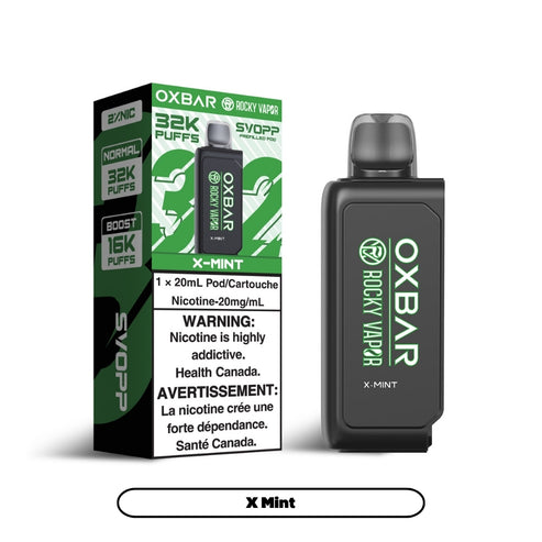 Oxbar Svopp 32K Pods - X Mint