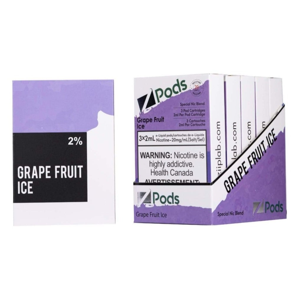 Z Pods Grape Fruit Ice - Online Vape Shop Canada - Quebec and BC Shipping Available