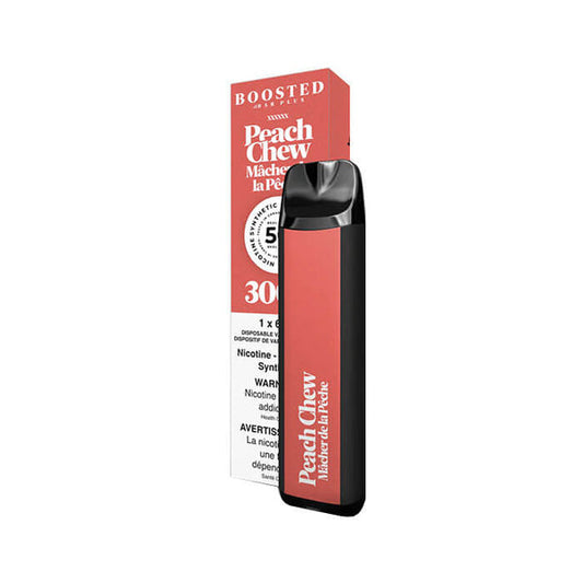 Boosted Bar Plus Peach Chew Disposable Vape - Online Vape Shop Canada - Quebec and BC Shipping Available