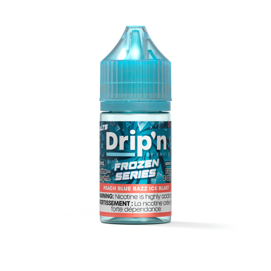 Drip'n by Envi Frozen Salt - Peach Blue Razz Ice Blast