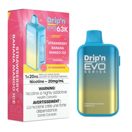 Drip’n by Envi EVO 63K - Strawberry Banana Mango Ice