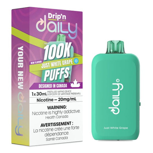 Drip'n Daily 100K - Just White Grape